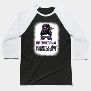 2023 International Women's Day Embrace Equity Women Matching Baseball T-Shirt
